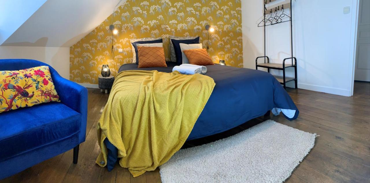 לה מאנש Maison Chic & Charme Calme Avec Jardin מראה חיצוני תמונה