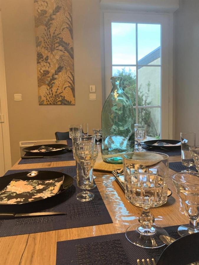 לה מאנש Maison Chic & Charme Calme Avec Jardin מראה חיצוני תמונה